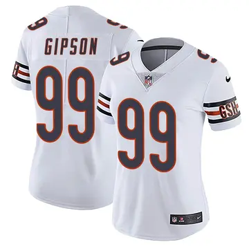 Nike Trevis Gipson Women's Limited Chicago Bears White Vapor Untouchable Jersey