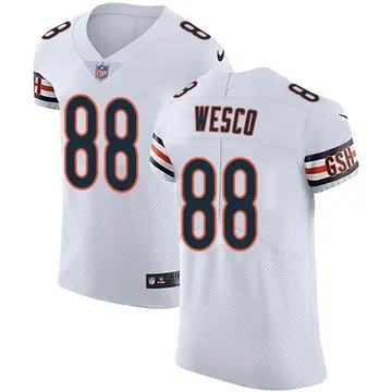 Nike Trevon Wesco Men's Elite Chicago Bears White Vapor Untouchable Jersey