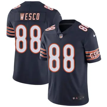 Nike Trevon Wesco Youth Limited Chicago Bears Navy Team Color Vapor Untouchable Jersey
