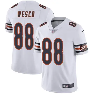 Nike Trevon Wesco Youth Limited Chicago Bears White Vapor Untouchable Jersey