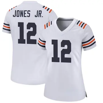 Nike Velus Jones Jr. Women's Game Chicago Bears White Alternate Classic Jersey