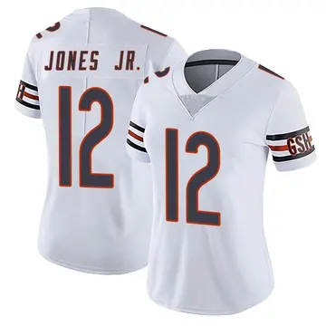 Nike Velus Jones Jr. Women's Limited Chicago Bears White Vapor Untouchable Jersey