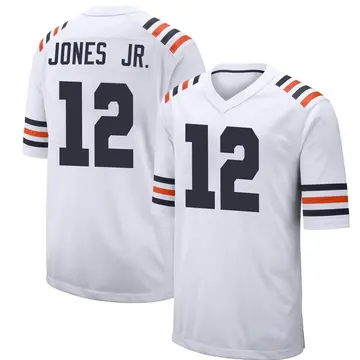 Nike Velus Jones Jr. Youth Game Chicago Bears White Alternate Classic Jersey