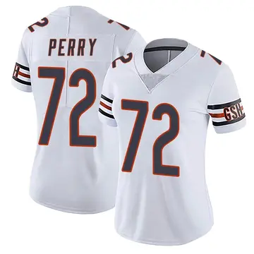 Nike William Perry Women's Limited Chicago Bears White Vapor Untouchable Jersey